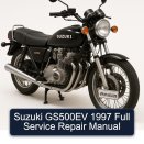 Suzuki GS500EV 1997 Full Service Repair Manual