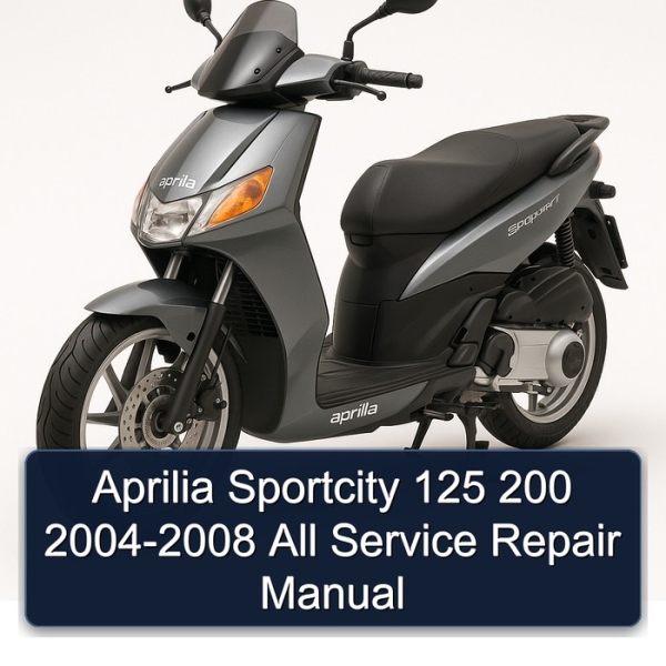 Aprilia Sportcity 125 200 2004-2008 All Service Repair Manual