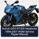 Suzuki GSX-R1300 Hayabusa 1999-2007 WSM Service Repair Manual