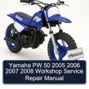 Yamaha PW 50 2005 2006 2007 2008 Workshop Service Repair Manual