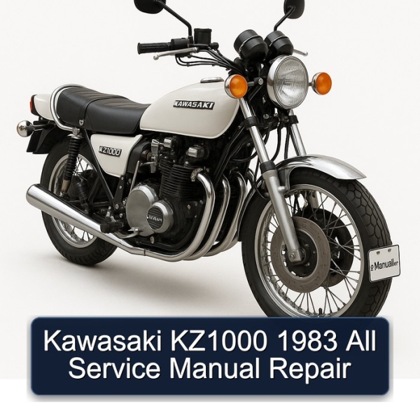 Kawasaki KZ1000 1983 All Service Manual Repair