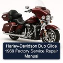 Harley-Davidson Duo Glide 1969 Factory Service Repair Manual