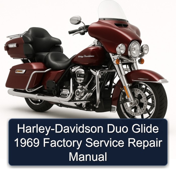 Harley-Davidson Duo Glide 1969 Factory Service Repair Manual