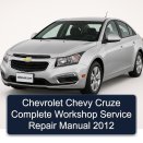 Chevrolet Chevy Cruze Complete Workshop Service Repair Manual 2012