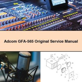 Adcom GFA-565 Original Service Repair Manual