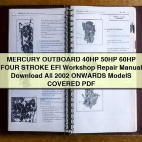 ## Mercury Außenbord 40-60 PS Viertakt EFI Werkstatt-Handbuch (2002+)