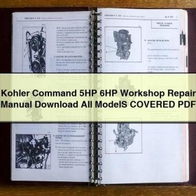 Kohler Command 5HP/6HP Werkstatt-Reparaturhandbuch