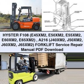 HYSTER F108, A216 Gabelstapler - Service- und Reparaturhandbuch PDF Download