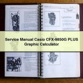 Casio CFX-9850G PLUS Grafikrechner Handbuch (PDF)