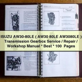 ISUZU AW30-80LE Getriebeservice-Handbuch