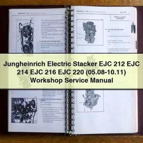 Jungheinrich Elektro-Stapler EJC 212/214/216/220 (05.08-10.11) Werkstatthandbuch PDF