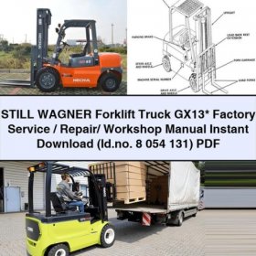 STILL WAGNER Gabelstapler GX13 Werkstatt-Handbuch (PDF)
