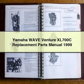 Yamaha WAVE Venture XL700C Replacement Parts Manual 1999