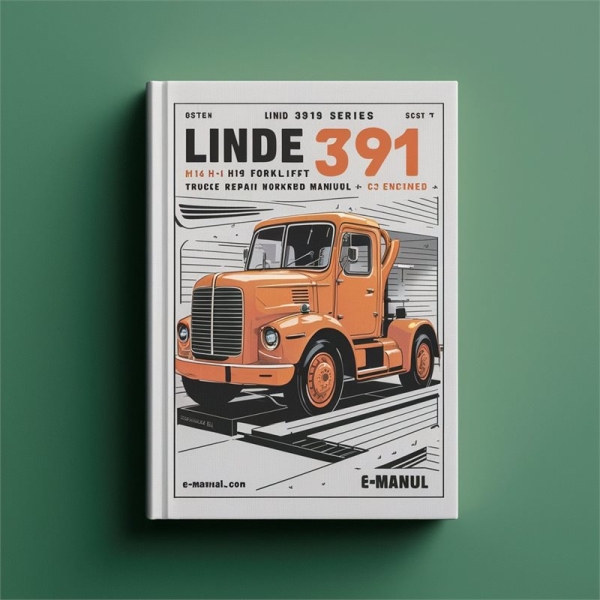 Linde 391 Serie H14-H20: Werkstatt-Handbuch für Service und Reparatur (Diesel)