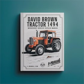David Brown 1494 Werkstatt-Reparaturhandbuch