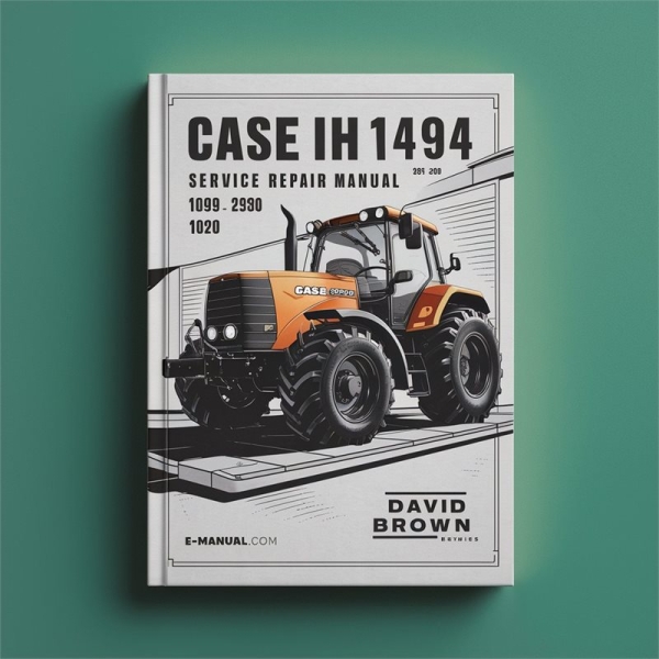 Reparaturanleitung für CASE I.H. 1494 (DAVID BROWN)