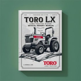 Toro LX Rasenmäher-Traktor Werkstatt-Reparaturhandbuch