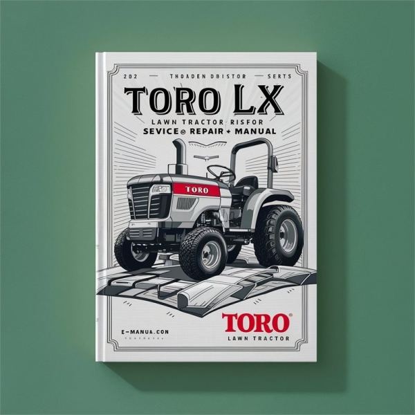 Toro LX Rasenmäher-Traktor Werkstatt-Reparaturhandbuch