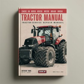 Case IH 8910-8950 Traktor - Service- und Reparaturhandbuch