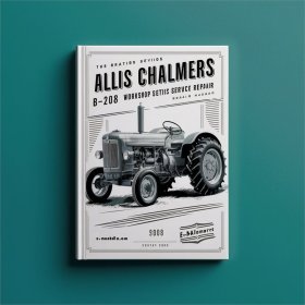 Allis Chalmers B-208 Traktor Werkstatt Handbuch