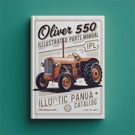 Oliver 550 Traktor Ersatzteilkatalog - Illustriertes Handbuch