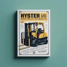 Hyster A203 (A20-30XL) Servicehandbuch