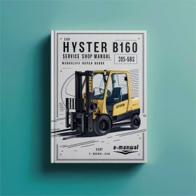 Hyster B160 (J25-35BS) Werkstatt-Handbuch