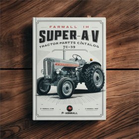 Farmall IH Super A & Super AV Traktor Ersatzteilkatalog TC-39 Handbuch (PDF)