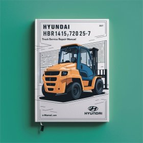 Hyundai Gabelstapler HBR14/15/18/20/25-7 Service- und Reparaturhandbuch