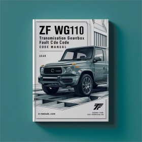 ZF WG110 Transmission Gearbox FAULT Code Manual