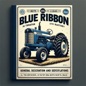 Traktor Blue Ribbon IH B275: Service- und Reparaturanleitung