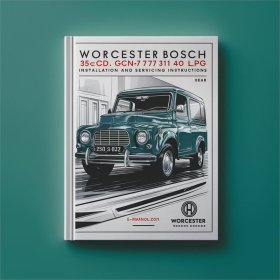 Worcester Bosch 35CDi GC - LPG Installation und Wartung