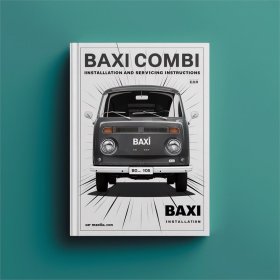 Baxi Combi 80 105: Installations- und Bedienungsanleitung