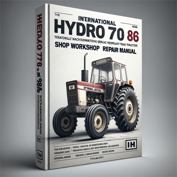 IH International Hydro 70 & 86 Traktor Werkstatt Handbuch