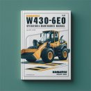 Komatsu WA430-6E0 Wheel Loader Operation & Maintenance Manual