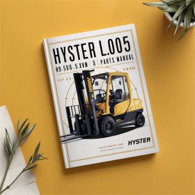 Hyster L005 Gabelstapler Teilehandbuch (H3.50-5.50XM, H4.00XM-6, H4.00XMS-6)