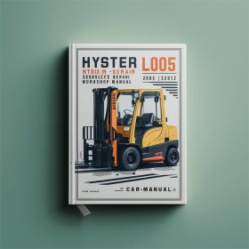 Hyster Gabelstapler L005 (H70XM-H120XM) Werkstatt-Handbuch