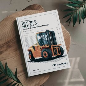 Hyundai Gabelstapler HLF20-5/HLF25-5/HLF30(C)-5 Service- und Reparaturhandbuch (PDF)