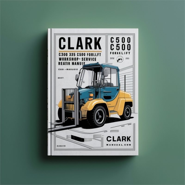Werkstatt-Handbuch Gabelstapler Clark C500 355 C500 30-55