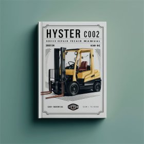 Hyster C002 (S30-50C) Gabelstapler Service- und Reparaturhandbuch