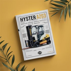 Hyster A203 (A1.00XL, A1.25XL, A1.50XL Europa) - Werkstatthandbuch