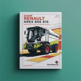 Claas Renault Ares 806/816 Werkstatt- und Servicemanual