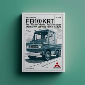 Mitsubishi Gabelstapler FB10KRT, FB12KRT, FB15KRT: Werkstatt- und Reparaturhandbuch
