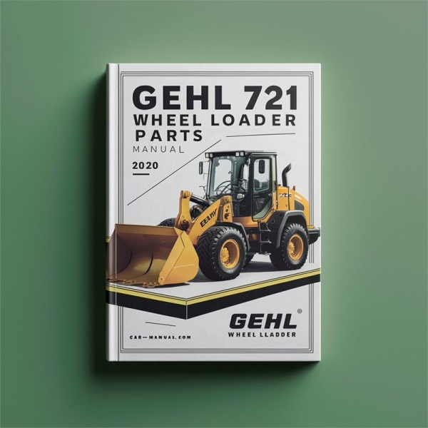 Gehl 721 Wheel Loader Parts Manual