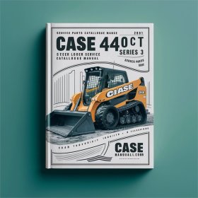 CASE 440 440CT Series 3 Skid Steer Loader Service Parts Catalogue Manual