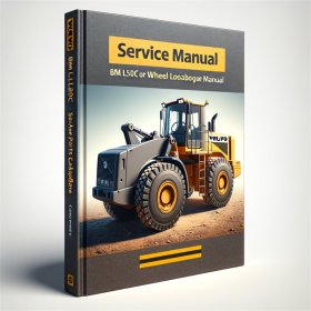 Volvo BM L50C Radlader Ersatzteilkatalog und Bedienungsanleitung