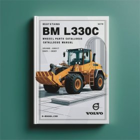 Volvo BM L330C Radlader Ersatzteilkatalog Manual