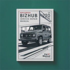 Konica Minolta bizhub 163/211/220 Service Repair Manual