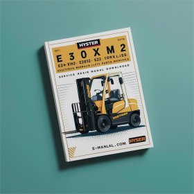 Hyster E25XM2, E30XM2, E35XM2, E40XMS2 Elektro-Gabelstapler: Service- & Ersatzteilhandbuch (D114)