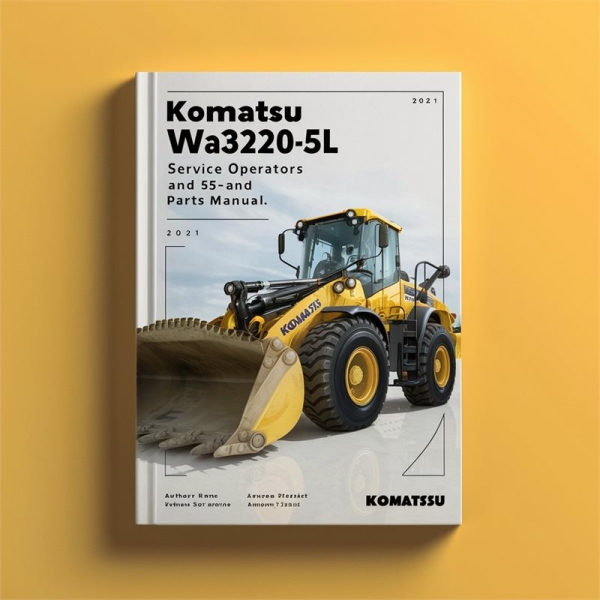 Komatsu WA320-5L Service operators and parts Manual